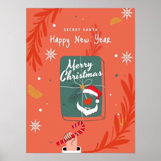 Merry Chrismas Poster (Vorne)