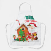 Merry Chrismas Schürze (Vorderseite)