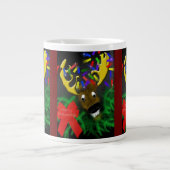Merry Chrismoose Jumbo Tasse (Vorderseite)