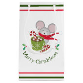 Merry ChrisMouse, Holiday Mouse Kleine Geschenktüte (Vorderseite)