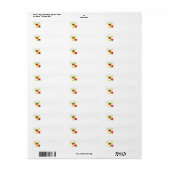 Merry Chrismukkah Address Labels (Vorne)
