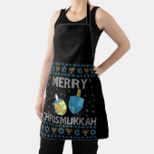 Merry Chrismukkah Funny Jewish Hanukkah Holiday Schürze (InSitu)