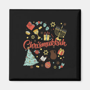 Merry Chrismukkah Happy Christmas Hanukkah 1 Magnet