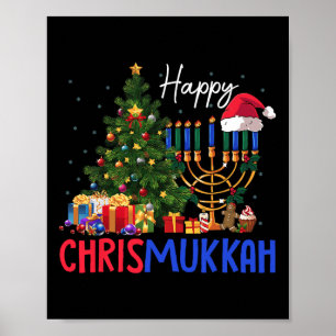 Merry Chrismukkah Happy Christmas Hanukkah 2 Poster