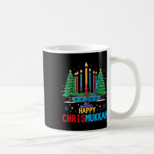 Merry Chrismukkah Happy Christmas Hanukkah 3 Kaffeetasse