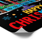 Merry Chrismukkah Happy Christmas Hanukkah 3 Poster (Ecke)