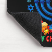 Merry Chrismukkah Happy Christmas Hanukkah Pajama Mousepad (Ecke)