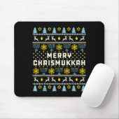 Merry Chrismukkah Happy Hanukkah Jew Ugly Christma Mousepad (Mit Mouse)