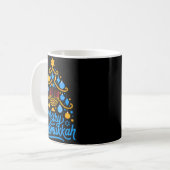 Merry Chrismukkah Holiday Hanukkah Family Matching Kaffeetasse (Vorderseite Links)
