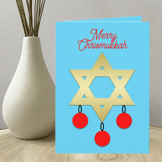 Merry Chrismukkah Intertrust Holiday Card Feiertagskarte