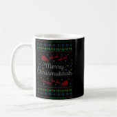 Merry Chrismukkah Jewish Hanukkah Ugly Christmas S Kaffeetasse (Links)