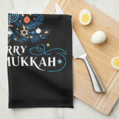 Merry Chrismukkah Jewish Holiday Hanukkah Geschirrtuch (Viertel Falte)