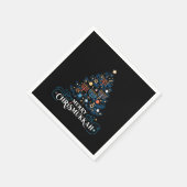 Merry Chrismukkah Jewish Holiday Hanukkah Serviette (Ecke)