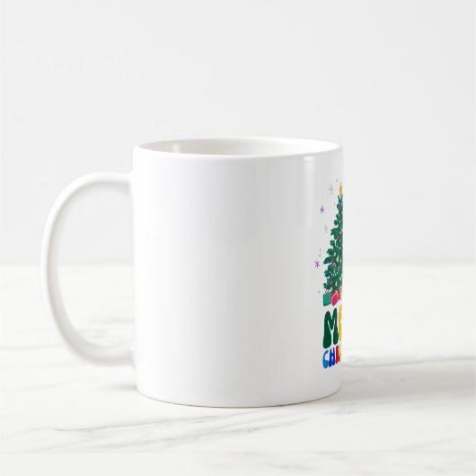 Merry Chrismukkah Kaffeetasse (Links)