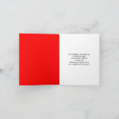 Merry Chrismukkah Santa trifft den Rabbiner Funny Karte (Innenseite)