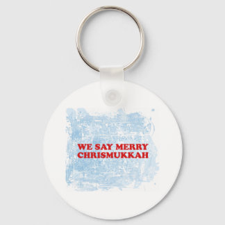 merry chrismukkah schlüsselanhänger