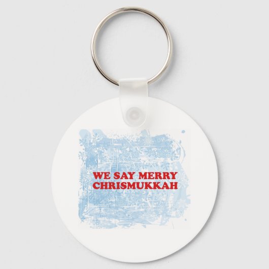 merry chrismukkah schlüsselanhänger (Vorderseite)