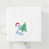 Merry Chrismukkah Simple Favor Gift Tag Geschenkanhänger (Beispiel)