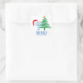 Merry Chrismukkah Sticker (Tasche)