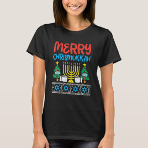 Merry Chrismukkah Toilettenpapier Xmas Hanukkah Ge T-Shirt