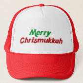 Merry Chrismukkah Truckerkappe (Vorderseite)