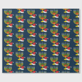 Merry Chrismukkah Wrapping Paper Geschenkpapier (Flach)