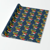 Merry Chrismukkah Wrapping Paper Geschenkpapier (Ungerollt)