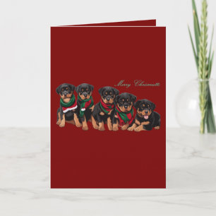 Merry Chrismutts Hund Familienurlaub Gruß Feiertagskarte