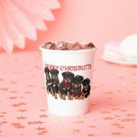 Merry Chrismutts Weihnachtsferien Welpen Festlich
