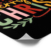 Merry Christ Mas Christian Christmas 2025 Family P Poster (Ecke)