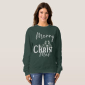 Merry Christ Mas Christian Christmas✨ Sweatshirt (Vorne ganz)