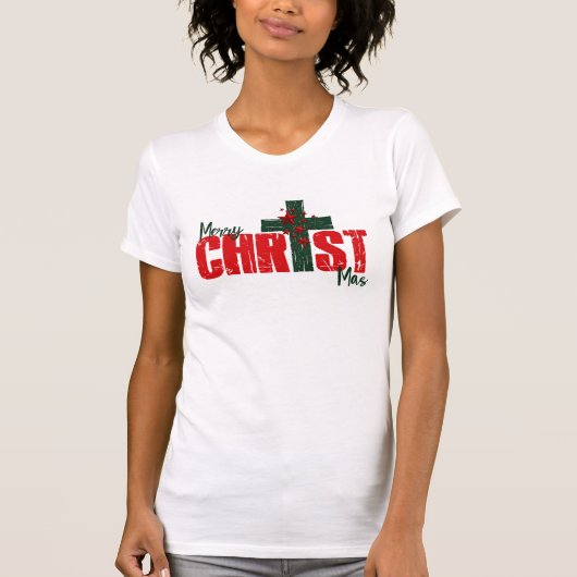 Merry CHRIST MAS Christmas t-shirt (Vorderseite)