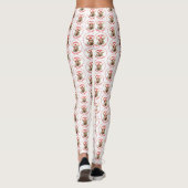 Merry Christ-moose Funny Christmas Moose Leggings (Rückseite)