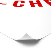 Merry Christ-moose Funny Christmas Moose Poster (Ecke)