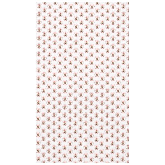 Merry Christ-moose Funny Christmas Moose Tischdecke (Vorderseite)