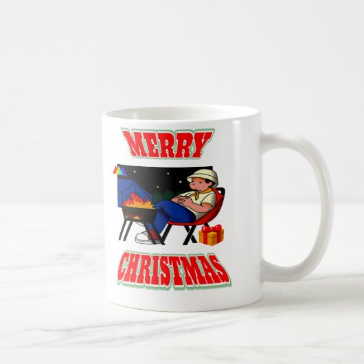 MERRY CHRISTAMAS KAFFEETASSE (Rechts)