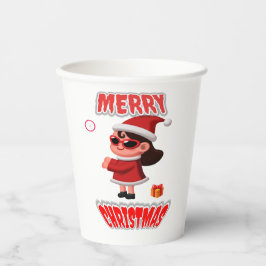 MERRY CHRISTAMAS PAPPBECHER