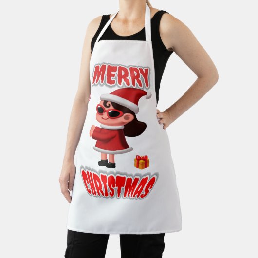 MERRY CHRISTAMAS SCHÜRZE (InSitu)