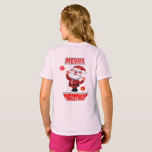 MERRY CHRISTAMAS T-Shirt (Schwarz voll)