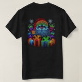 Merry christma  T-Shirt (Design Rückseite)