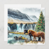 Merry Christmas - 10 Feiertagskarte (Vorne/Hinten)