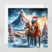 Merry Christmas - 11 Feiertagskarte (Vorne/Hinten)