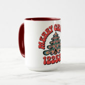 Merry Christmas 122525 Tasse (Vorderseite Links)