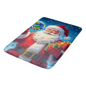 „Merry Christmas“1 Badematte (Schrägansicht)