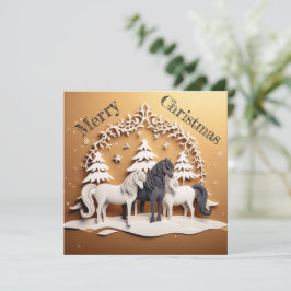 Merry Christmas - 1 Feiertagskarte