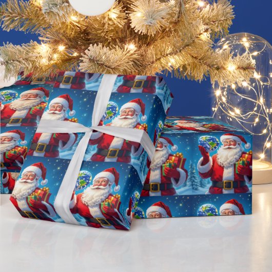 „Merry Christmas“1 Geschenkpapier (Feiertage)