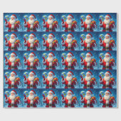 „Merry Christmas“1 Geschenkpapier (Flach)