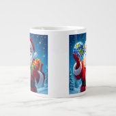 „Merry Christmas“1 Jumbo-Tasse (Vorderseite)