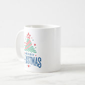 Merry Christmas 1 Kaffeetasse (Vorderseite Links)