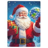 „Merry Christmas“1 Klemmbrett (Rückseite)